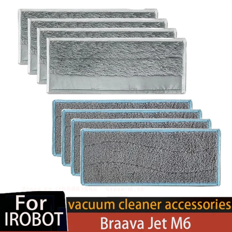 iRobot Braava Jet M6 (6012 6110 6112 6113) Совместимые Сменные Чистящие Салфетки Насадки MyoMop Для Робота-пылесоса