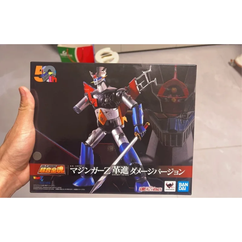 BANDAI Soul of Chogokin GX-105D Mazinger Z KAKUMEI SHINKA Action Figures The Z of The Diablo Imperator Anime Model Kit