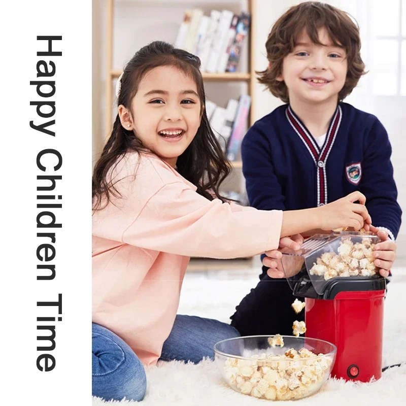 Hot Air Popcorn Popper Maker - Healthy & Delicious Movie Snack - Kids Gift