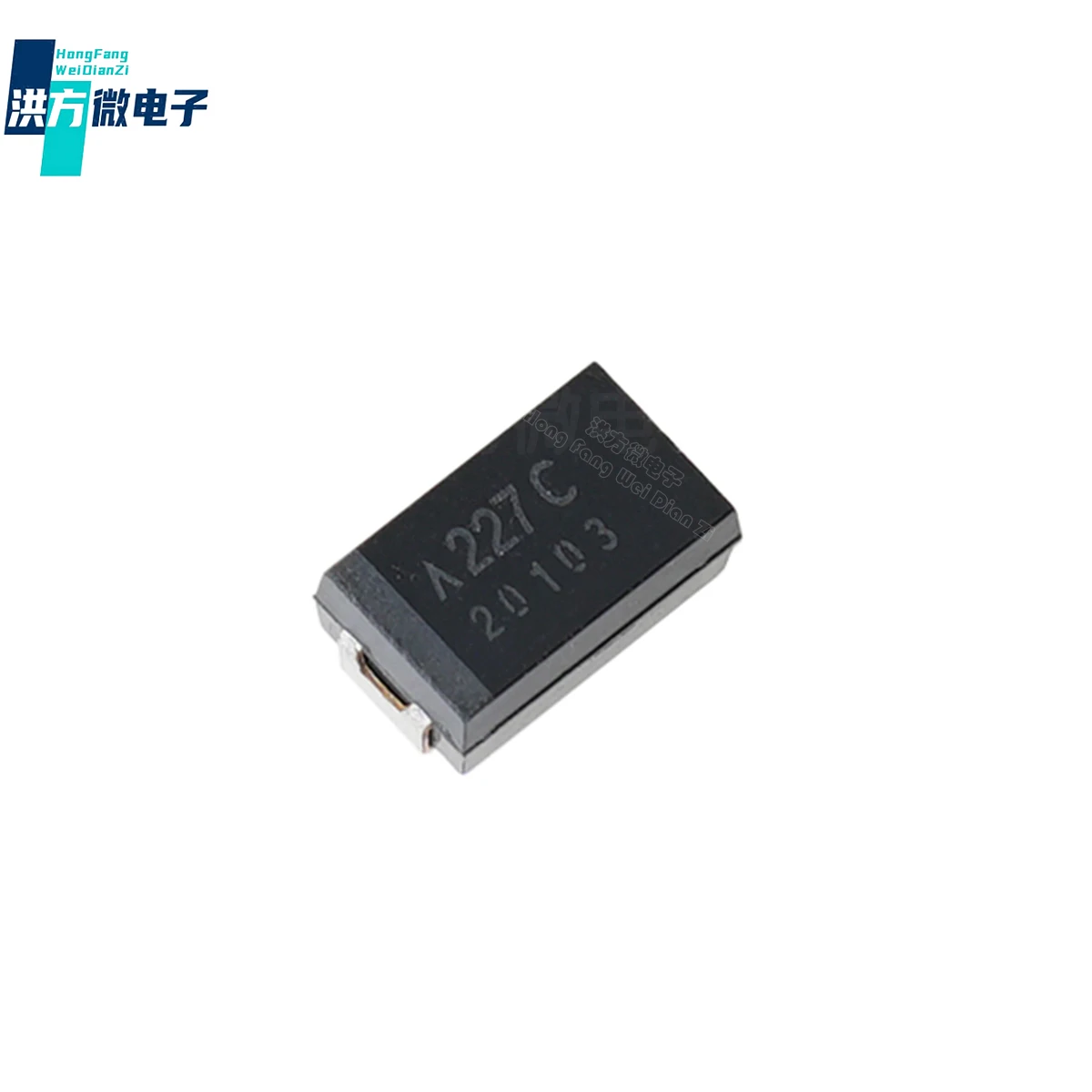 TCJ-condensadores de Chip electrolítico sólido de polímero conductor, original, 10 piezas, 220uF,± 20%,16V,(7,3*4,3*3,1mm),2917:TCJD227M016R0035E