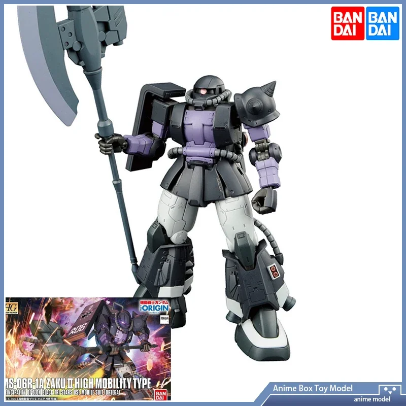 

Gundam Bandai GTO HG 1/144 MS-06R-1A ZAKU 2 HIGH MOBILITY TYPE ZakuII Action Assembly Model