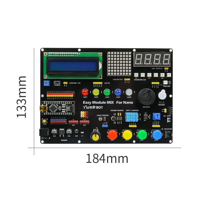 Suitable for Arduino Nano All-in-One Expansion Board, Compatible with Nano