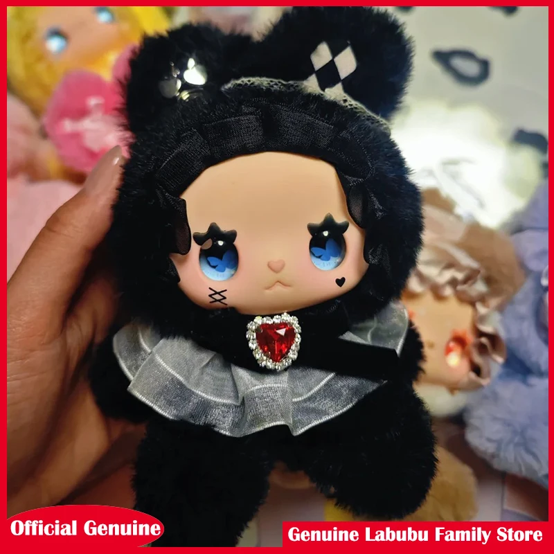 حقيقية جميلة إيما الأرنب التحالف سلسلة الفينيل صندوق أعمى الوجه دمية نموذج تزيين مُثبت لعبة صندوق غامض الأطفال هدية عيد الميلاد