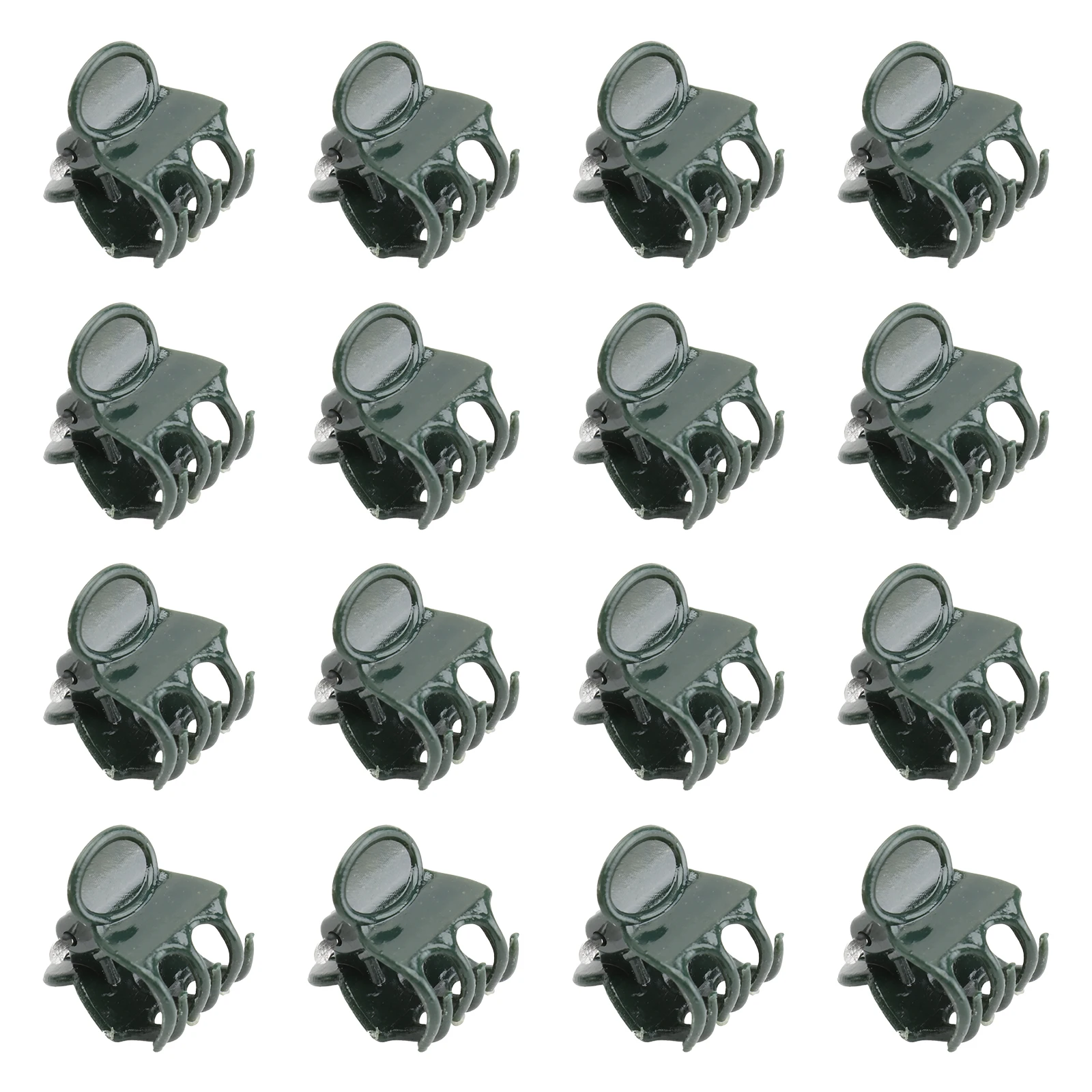 

100pcs Orchid Plant Support Supporting Clips Stem Butterfly Phalaenopsis Vine Durable Plastic Gardening Accessories