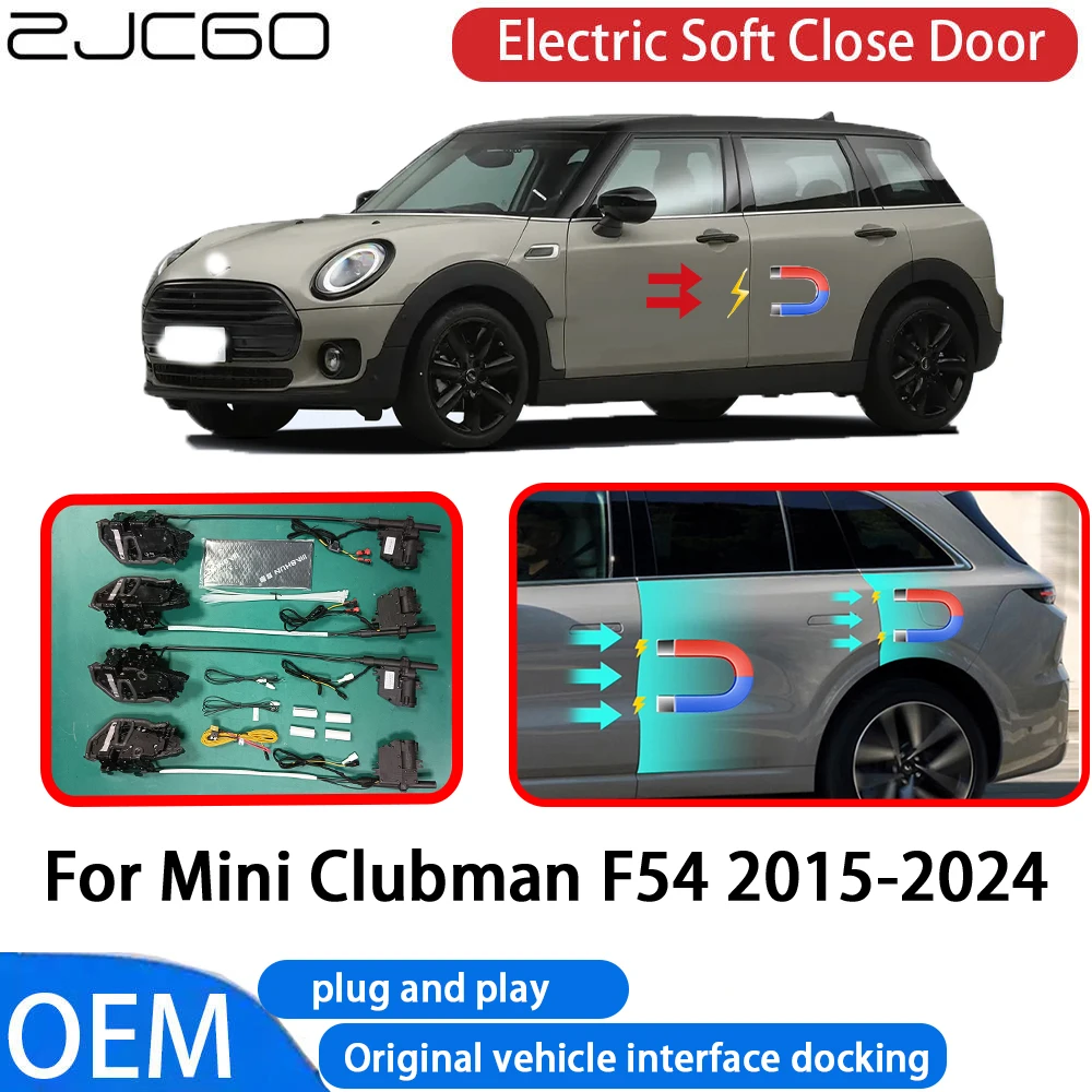 

for Mini Clubman F54 2015-2024 Car Automatic Electric Soft Close Door Closer System OEM Plug and Play Comfort Closing