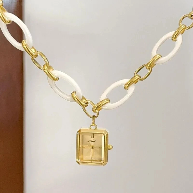 Chumei Women's Watch, Chain Watch, Bracelet-Style Women's Small Square Watch, Exquisite and Compact, Is Currently Popular