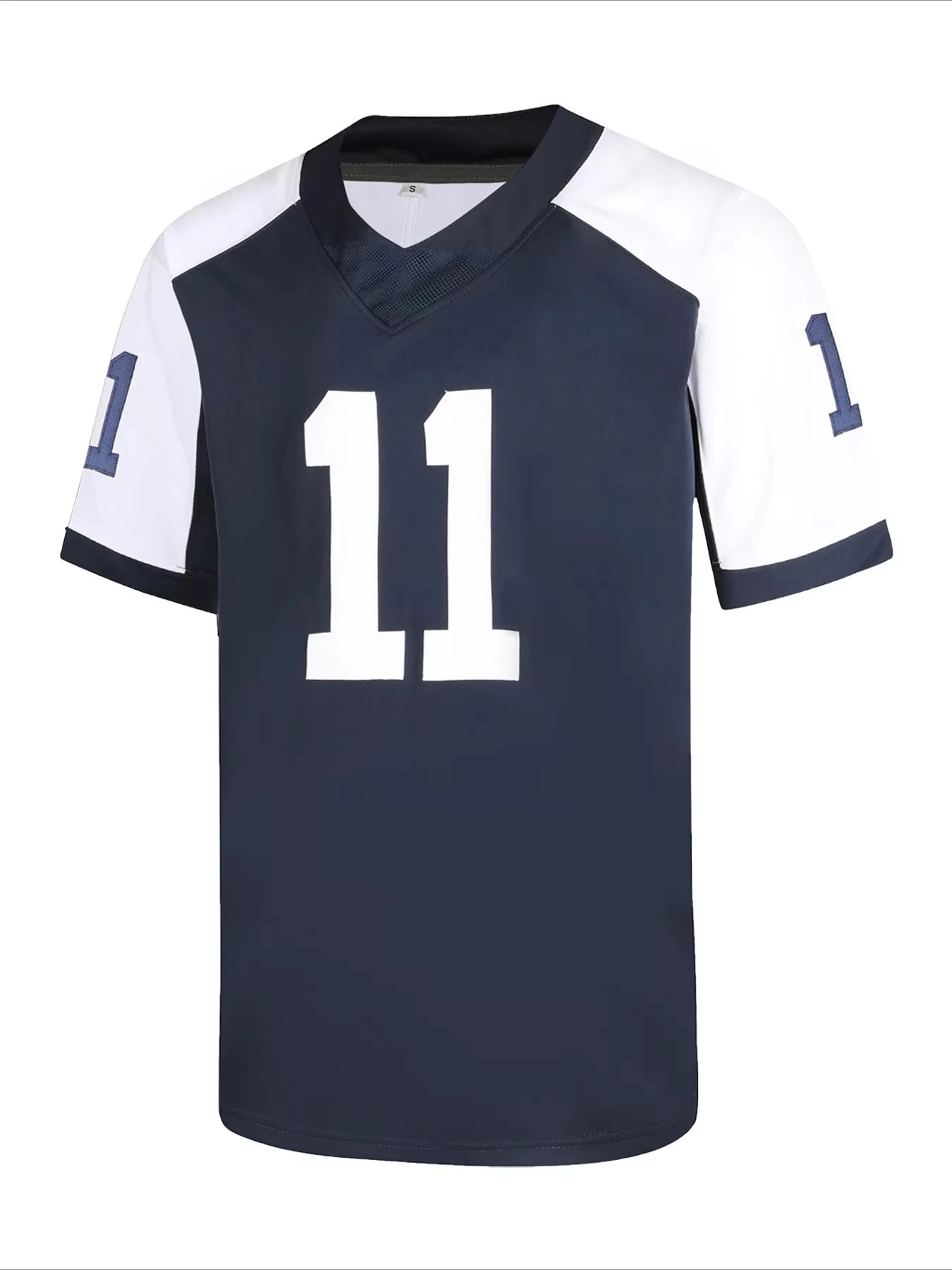 American Football Jerseys Uniforms Breathable T-Shirt Rugby Jerseys#11 for Adult Soccer Wear Unisex Quick-dry Sweatshirt Moto