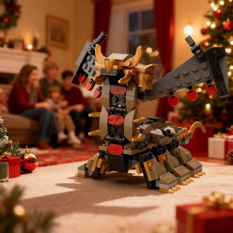 374pcs MOC Giratina Altered Forme Alternate Build Pet Anime Model Building Blocks Architecture Idea DIY Creative Collection