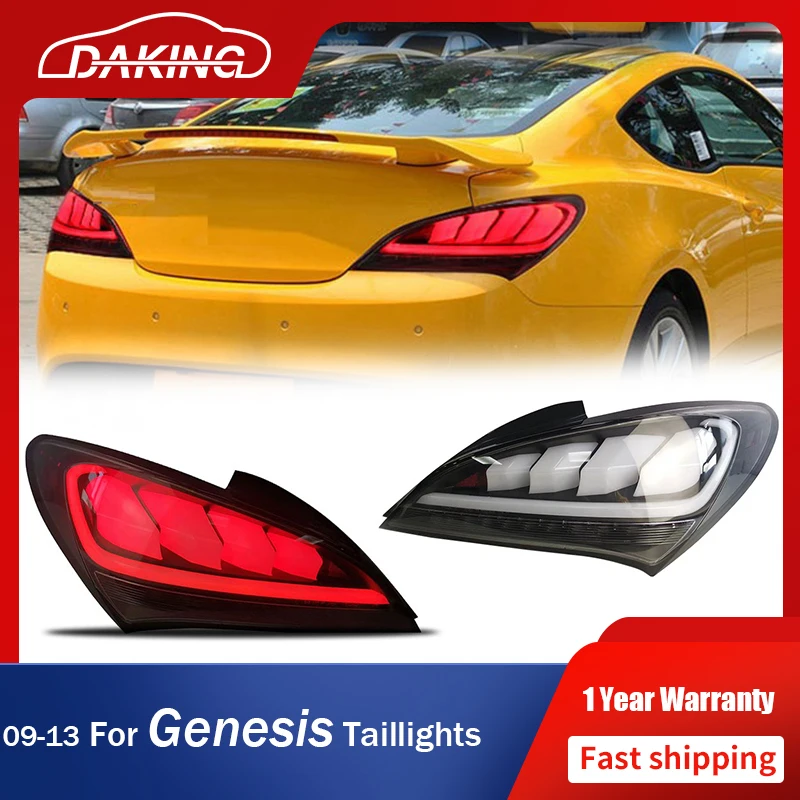 

Upgrade LED Taillights for Hyundai Rohens Coupe 2009-2013 Genesis Rear LED DRL Dynamic Turn Signal Light Tail Lamp Auto Assembly