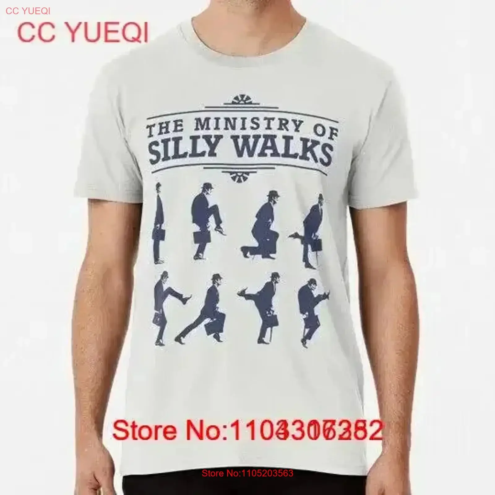 The Ministry Of Silly Walks S to 5XL Made in USA T Shirt vintage Washed Breathable Versatile designer clothes Stylish homme