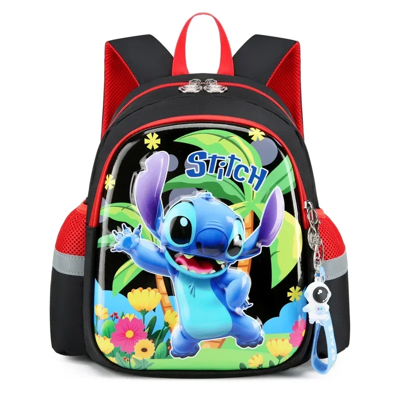 

Disney Stitch New Kindergarten Boys and Girls Backpack Cute Cartoon Shoulder Bag Children's Schoolbag handbag