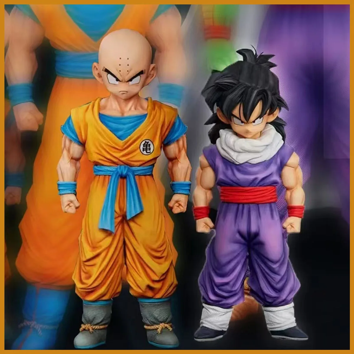 Figura de Dragon Ball Z de Anime, Gohan/Krillin, modelo de Pvc, estatua, colección de muñecas, decoración, modelo, juguetes, regalo de cumpleaños