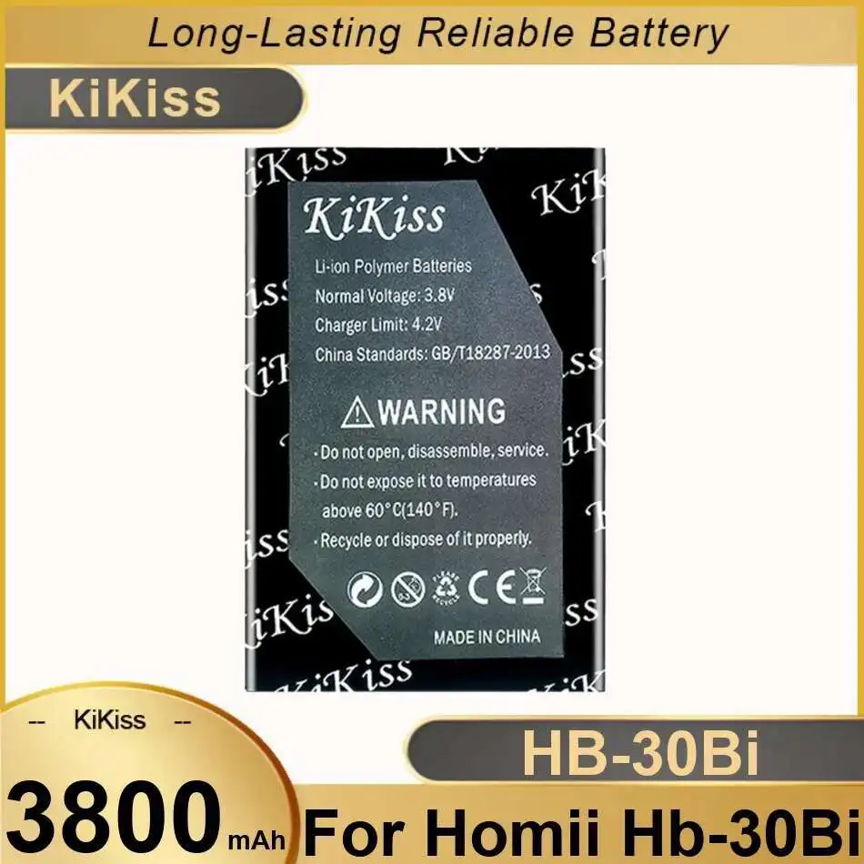 

Fast Charging For Homii HB-30Bi Mobile Phone Battery 3800Mah