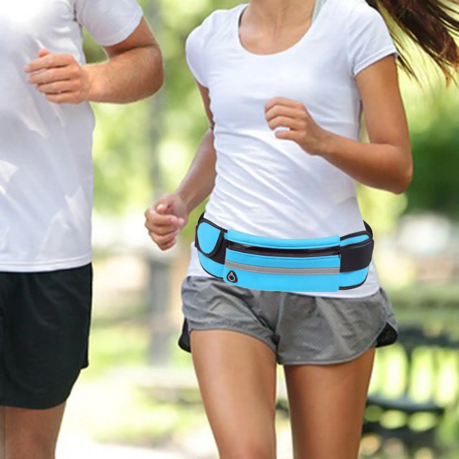 Fanny Pack para cinto de corrida, sacola, pacote de cintura, camping, telefone, porta-chaves, viagem