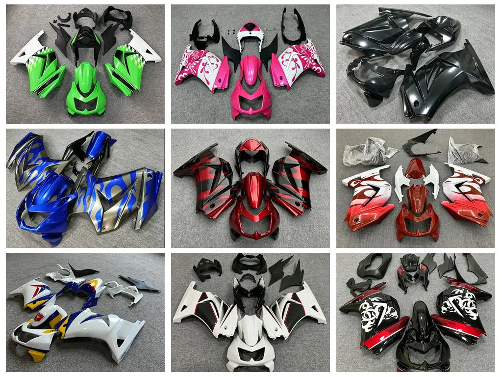 4 Gift new ABS fairing kit for Kawasaki Ninja 250R 2008 2009 2010 2011 2012 car accessories can be customized