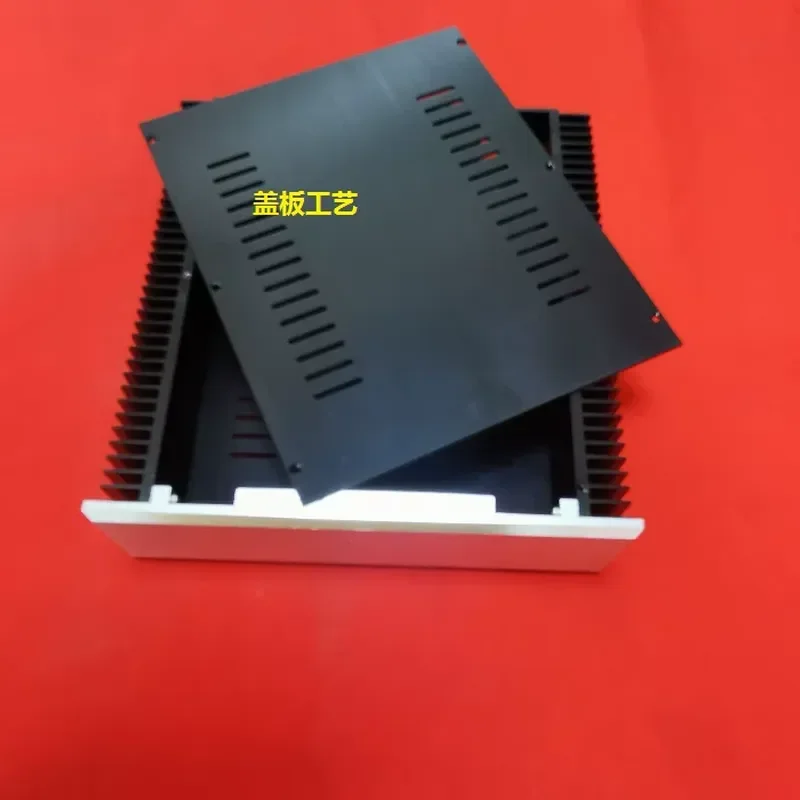 For Professional 65 245 258 All Aluminum Alloy Power Amplifier Chassis Rear Radiator Shell Power Filter Chassis