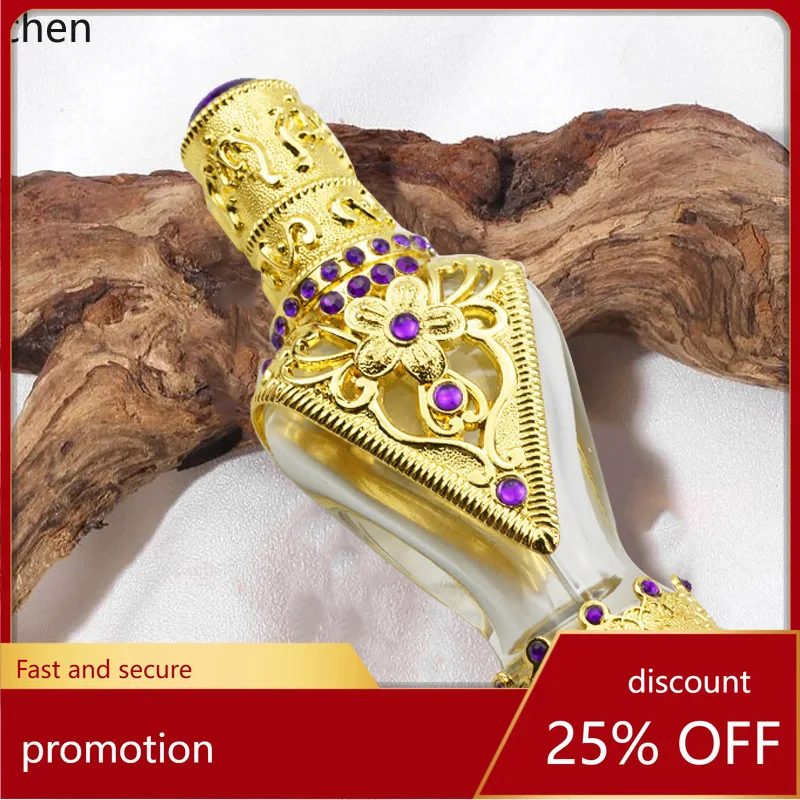 

YFY middle eastern dubai southeast asian style screw-top essential oil perfume glass atomizer empty bottle spray bottle