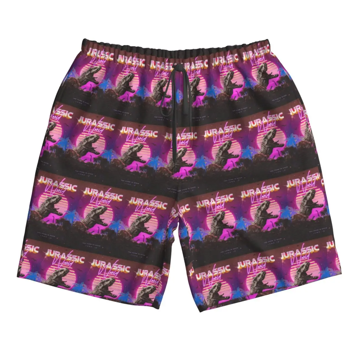 

New Jurassic World Dinosaur Trunks Beach Board Shorts Casual Quick Dry Swim Summer Men Pants