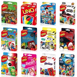 UNO FLIP! Pokemon gioco da tavolo Anime Cartoon Pikachu Figure Pattern Family Funny Entertainment uno Cards Games regali di natale