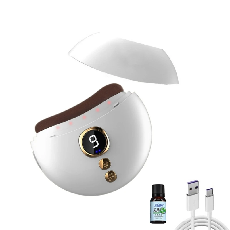 Outil Gua Sha pour le visage avec chaleur vibrations, appareil électrique Gua Sha, masseur pour lifting du visage, des