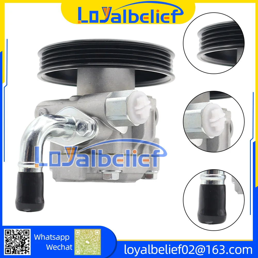 Power Steering Pump with Pulley for Nissan NV350 Caravan 2019 49110-3XN0B 49110-3XN0A 49110-3XN0C 49110-3XN0D