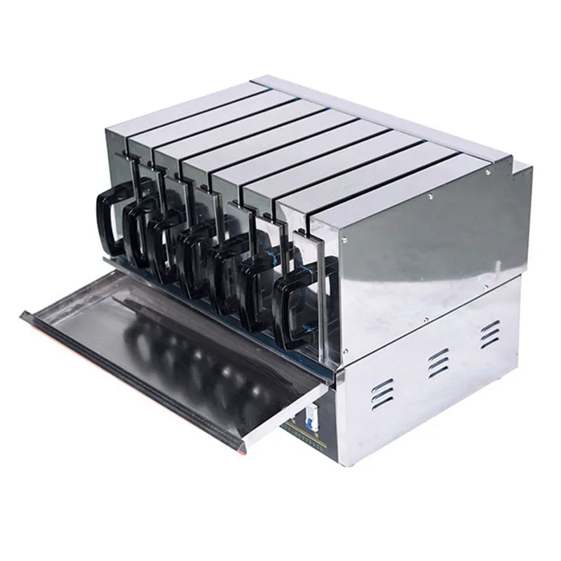 

Commercial Automatic Temperature Control Lamb Skewer Electric Oven Grilled Skewers Box Style Barbecue Stove BBQ With Oil Box