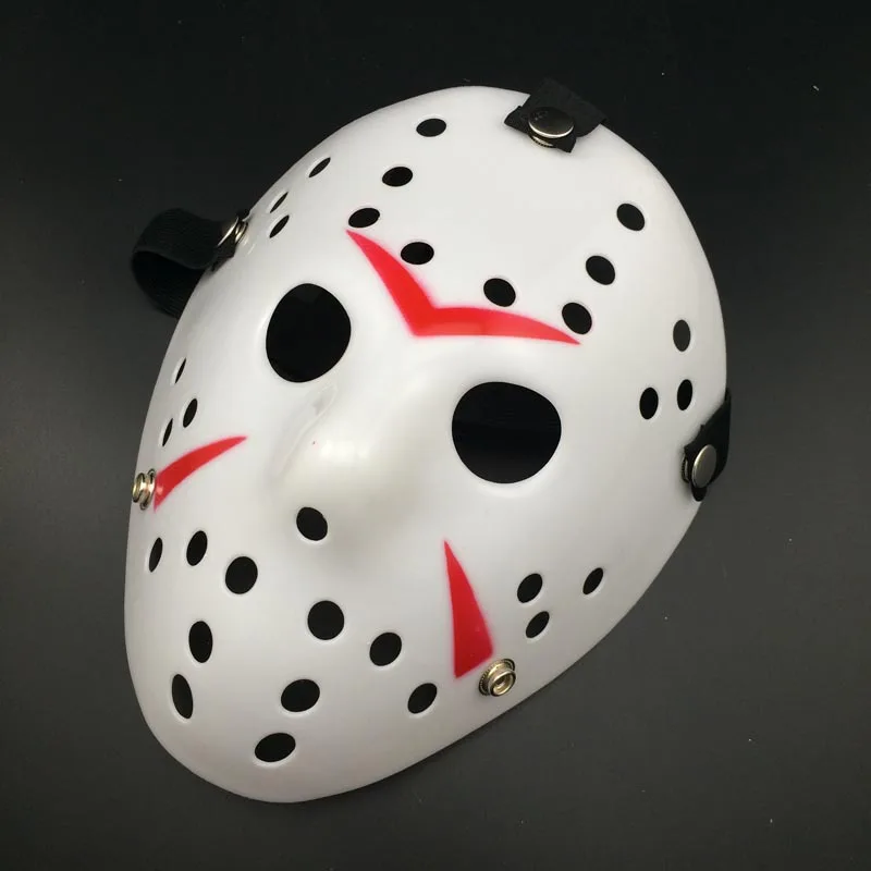ของขวัญภาพยนตร์หน้ากากฮอกกี้ Jason Voorhees วันศุกร์ที่ 13th สยองขวัญหน้ากากน่ากลัวปาร์ตี้ฮาโลวีนหน้ากากคอสเพลย์สําหรับผู้ใหญ่ชายฮาโลวีน