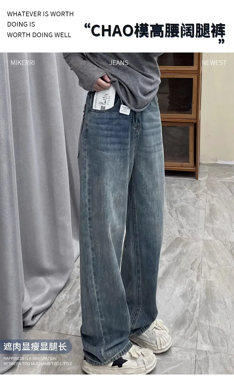 بنطال ذو قصة أرجل واسعة Y2K جلد نسائي شتوي سروال قصير مبطن بالصوف سميك مضاد للبرد ليلاً نحى الطبقات بطانة مزدوجة الطبقات مريحة