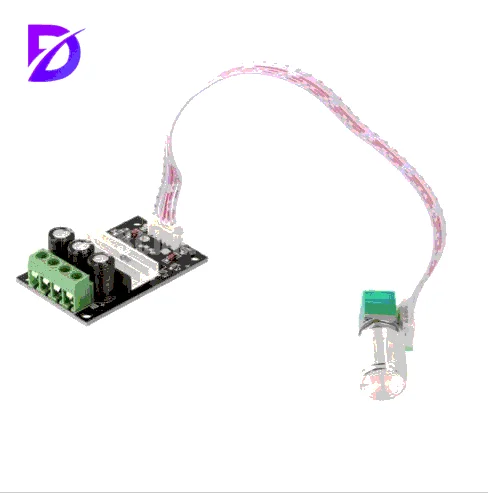 3A 80W PWM DC Motor Speed Controller-estensione manopola regolabile