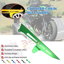 Motorcycle CNC Aluminum Chain Cover Rear Chain Belt Guard Modified Parts For Kawasaki Z800 Z 800 2013 2014 2015 2016