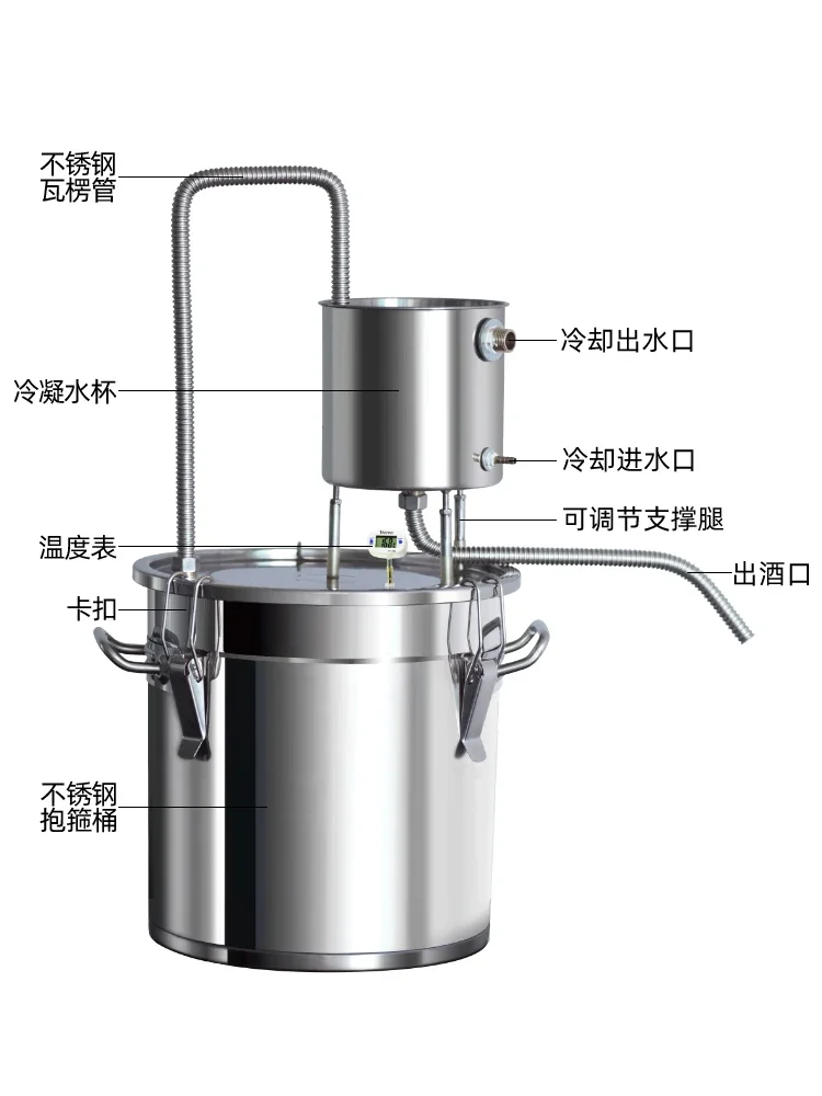 Household use of small brewing machines, brewing equipment, sake steamers