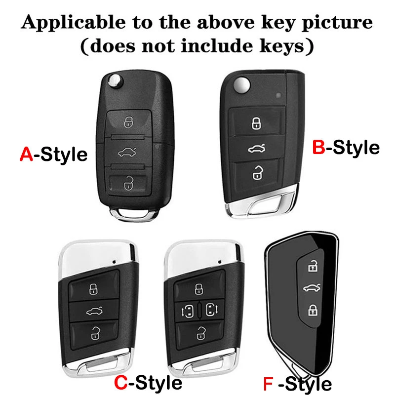 Car Key Case Fob Cover Holder Key Bag Shell Holder For SEAT Leon Ibiza Arosa Tolendo Exeo Mk2 Mk3 MK4 Ateca Altea FR Accessories