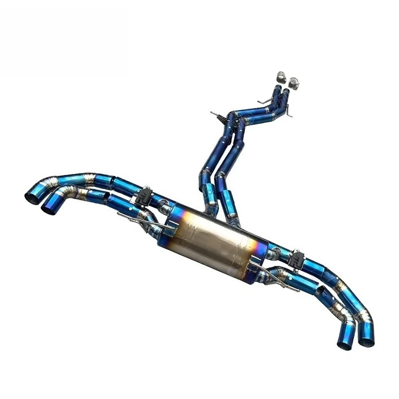 JTLD High Performance Valved Sport Titanium Alloy Exhaust System for 2019-2023 SQ8 4.0