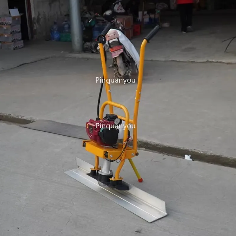 Concrete Finishing Trowel Simple Road Land Floor Concrete Laminating Machine With Cover Film Leveling Machine