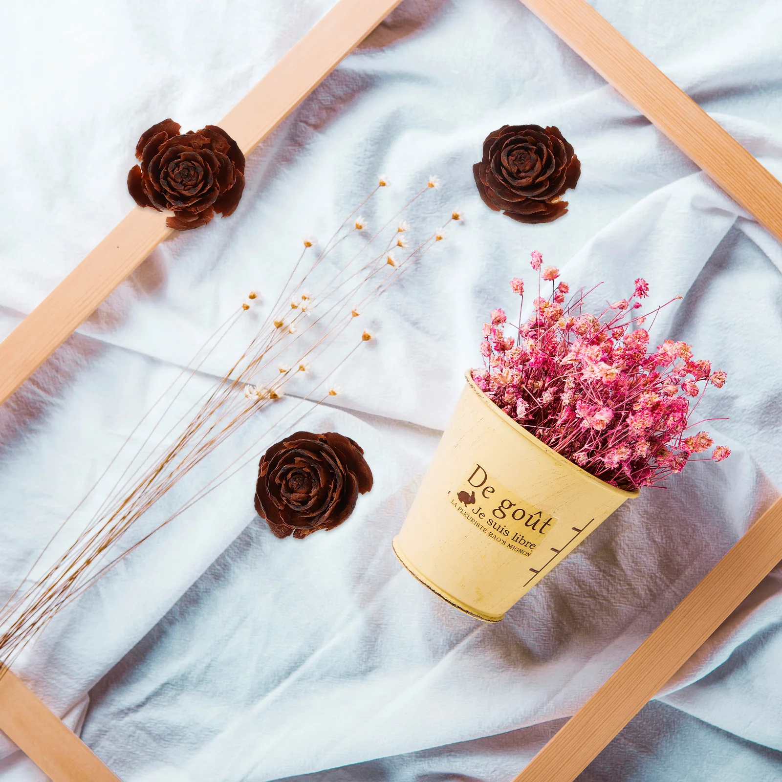 10개입 건조 꽃 천연 예술 공예 DIY 수제 식물 샘플 레진 공예 재료 창의적인 꽃 장식 재료