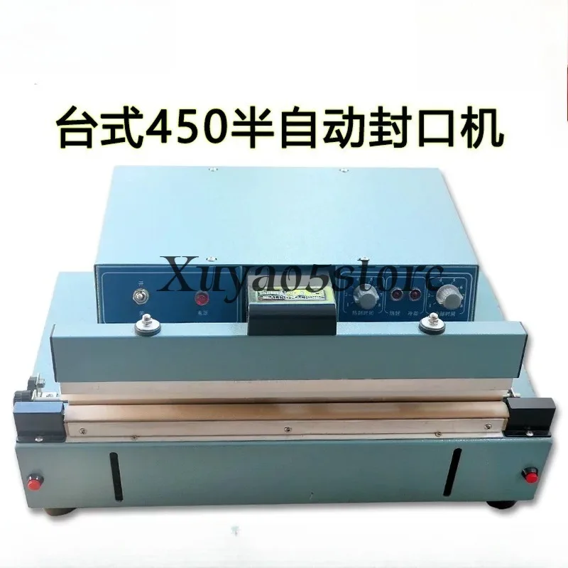 Commercial Desktop FKR-450 Semi-automatic Sealing Machine Pedal Plastic Bag Sealing Machine Household Sealer 220v 1000w