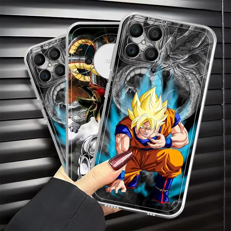 Funda para Honor X8b X8 90 Lite X9b X8a X7b X9a, funda suave para teléfono, Comics Saiyan Goku
