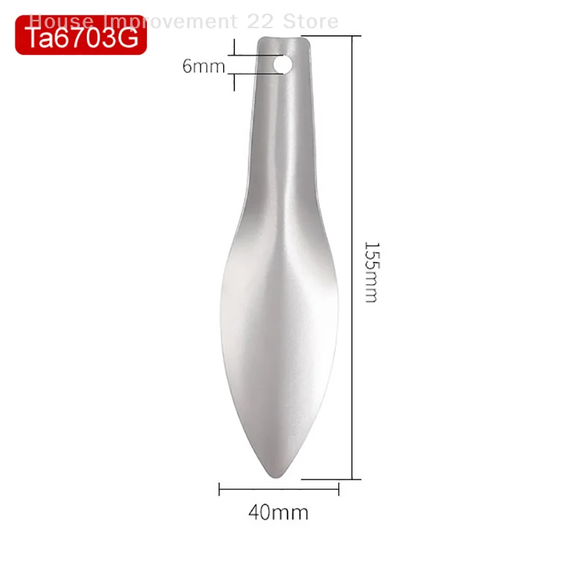 Titanium Multi-Tool Shovel Multifunctional Carry Bag Multipurpose Shovel Garden Hand Tool Lightweight Digging Shovel Survival