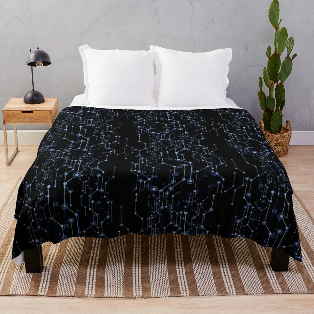 

Electronic Circuit Board Engineering Throw Blanket Comforter Luxury Throw Blankets