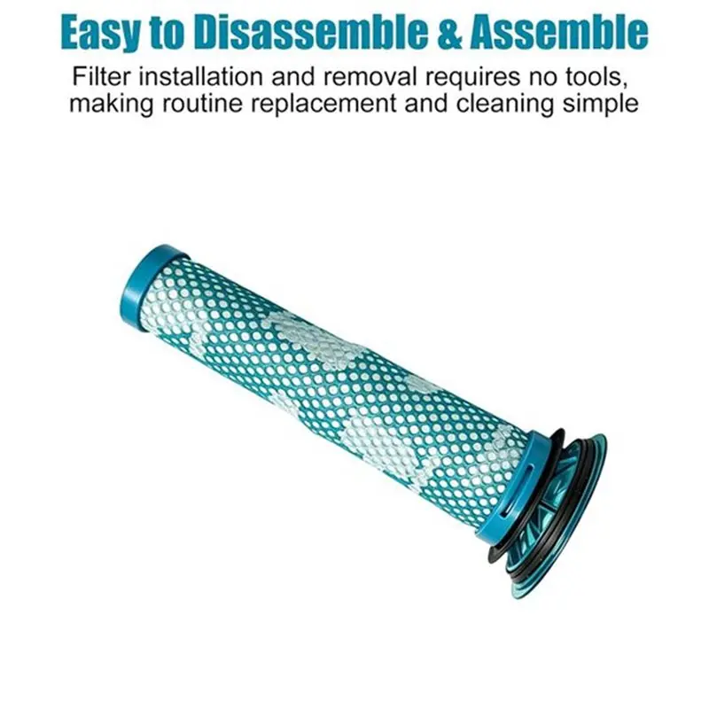 B83B-Replacement Parts Hepa Filter Base Station Filters Set For Dyson V10 Konical/V10 Optic+ Auto Empty Doks