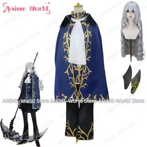 《Custom Size》Library Of Ruina Argalia Cosplay Costume Halloween Costumes Halloween Costumes Outfits Anime Clothes Wig