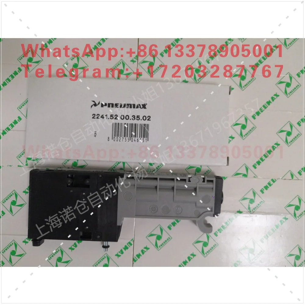 2241.52.00.35.02 PNEUMAX modular solenoid valve, double electronically controlled solenoid valve