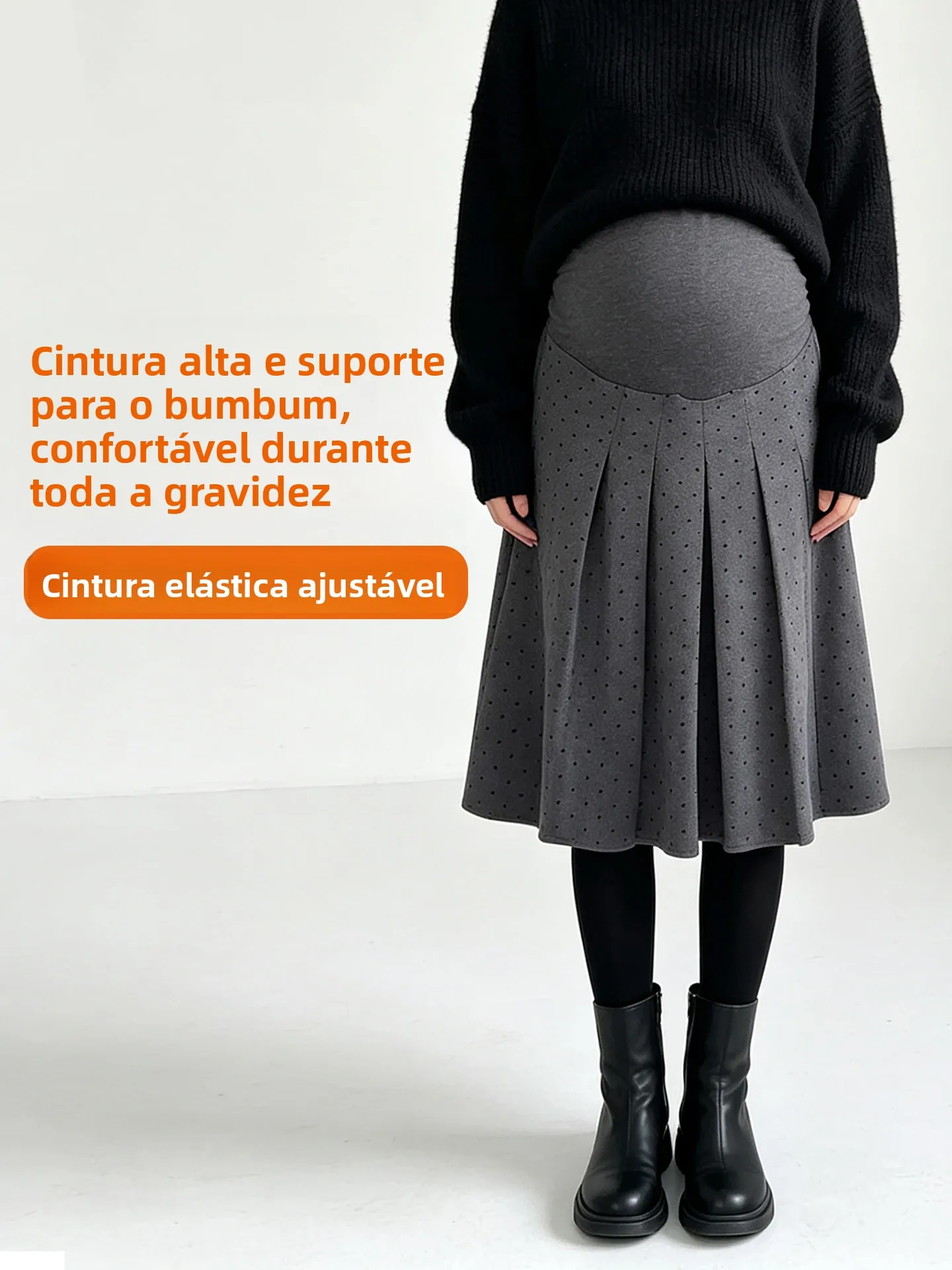 gonna-midi-da-gravidanza-in-morbida-lana-con-vita-regolabile-ideale-per-la-fine-della-gravidanza-colore-grigio-modello-a-trapezio-adatta-per-la-stagione-primavera-autunno