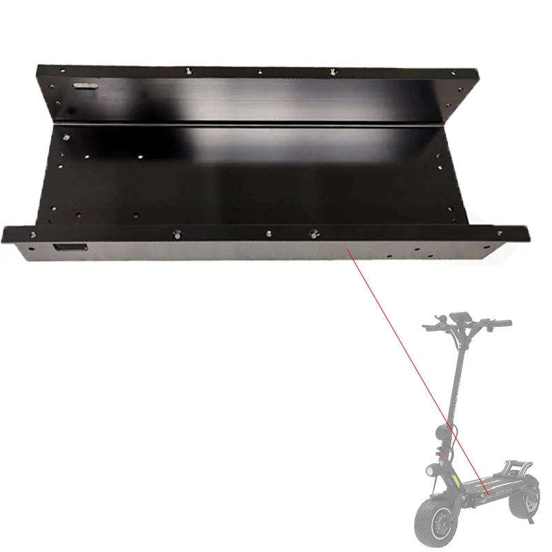 Aluminium Alloy Battery Tray Bin  Electric Scooter Battery Chamber Pedal Battery Compartment Frame Parts