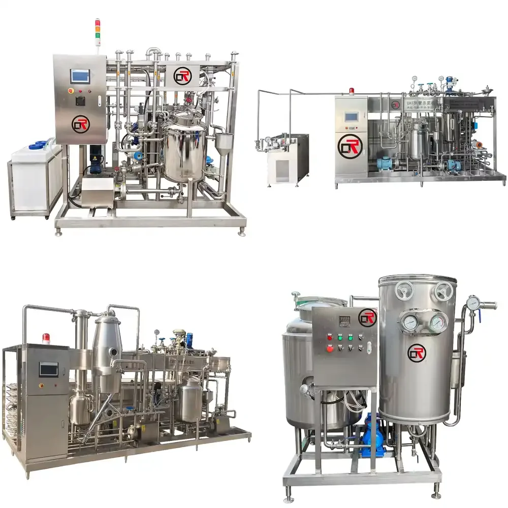 Liquid Pasteurization Machine Dairy Process 200 Liter Electric Pasteurizer Milk Line
