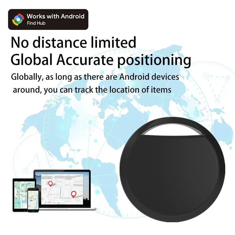 علامة تعقب لنظام Android Bluetooth Tracker العلامات الذكية تعمل مع تطبيق Google Find Hub Search Locator Tracking Device Item Finder