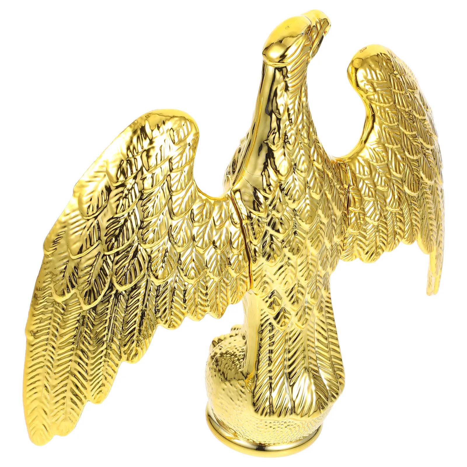 

Eagle Flagpole Topper Plastic Finial for Garden Decor Crafts Parts Accessories Flag Supplies Flagpole Head Outdoor Display
