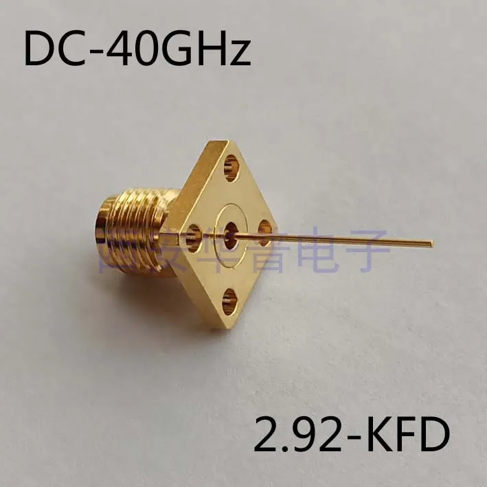 2.92-KFD millimeter wave coaxial connector 2.92mm female head K-type waveguide long needle microwave RF connector