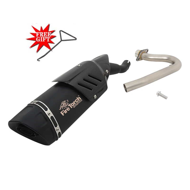 Slip Op Voor Italjet Dragster 200 125 Motorfiets Uitlaat Front Link Pijp Uitlaat Motocross Espace Voor Italjet Dragster 200 125
