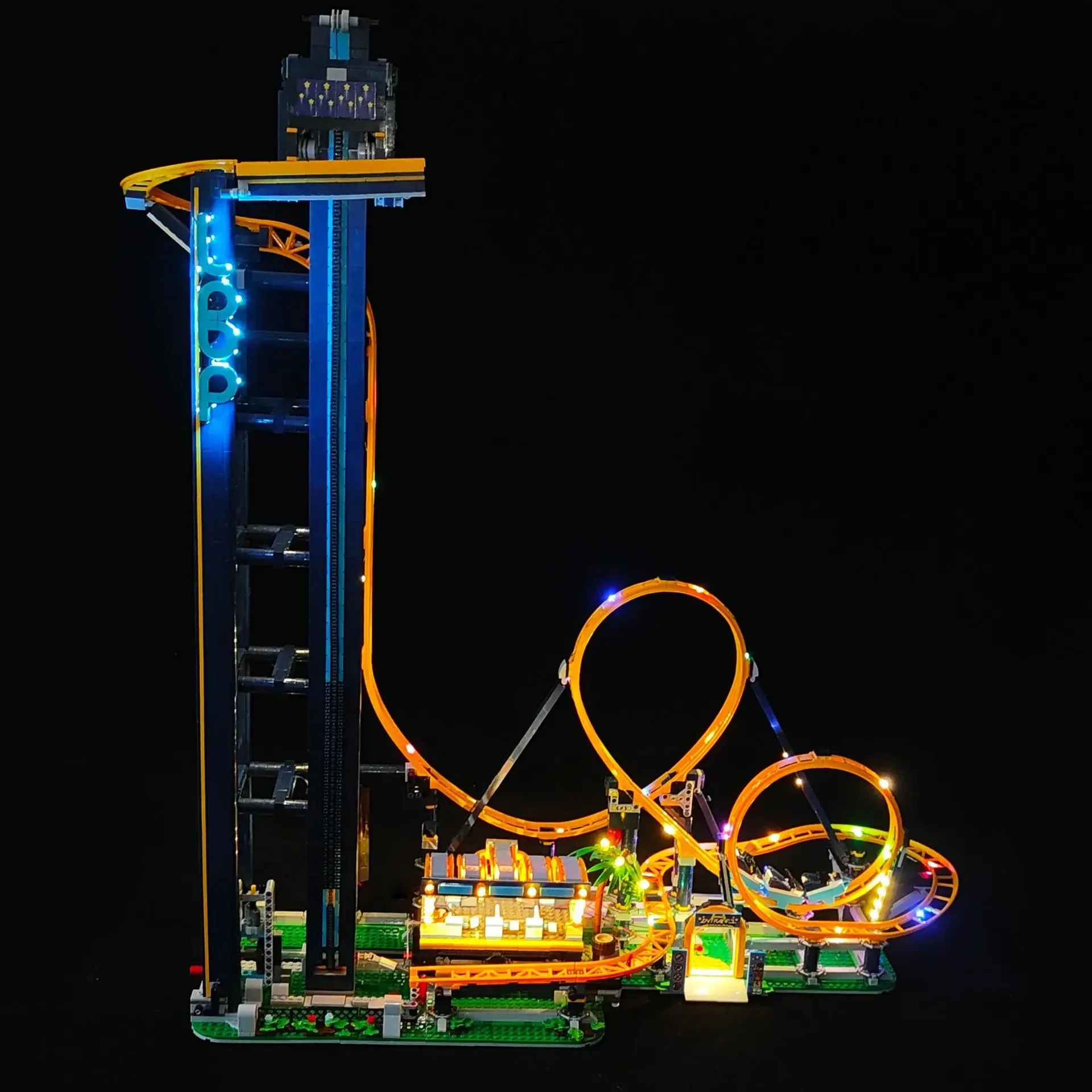 

Набор светодиодных освещения, подходящий для LEGO Loop Coaster 10303, игрушки «сделай сам», подарочный набор освещения
